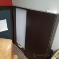 Espresso 2 Door Egan Enclosed Whiteboard